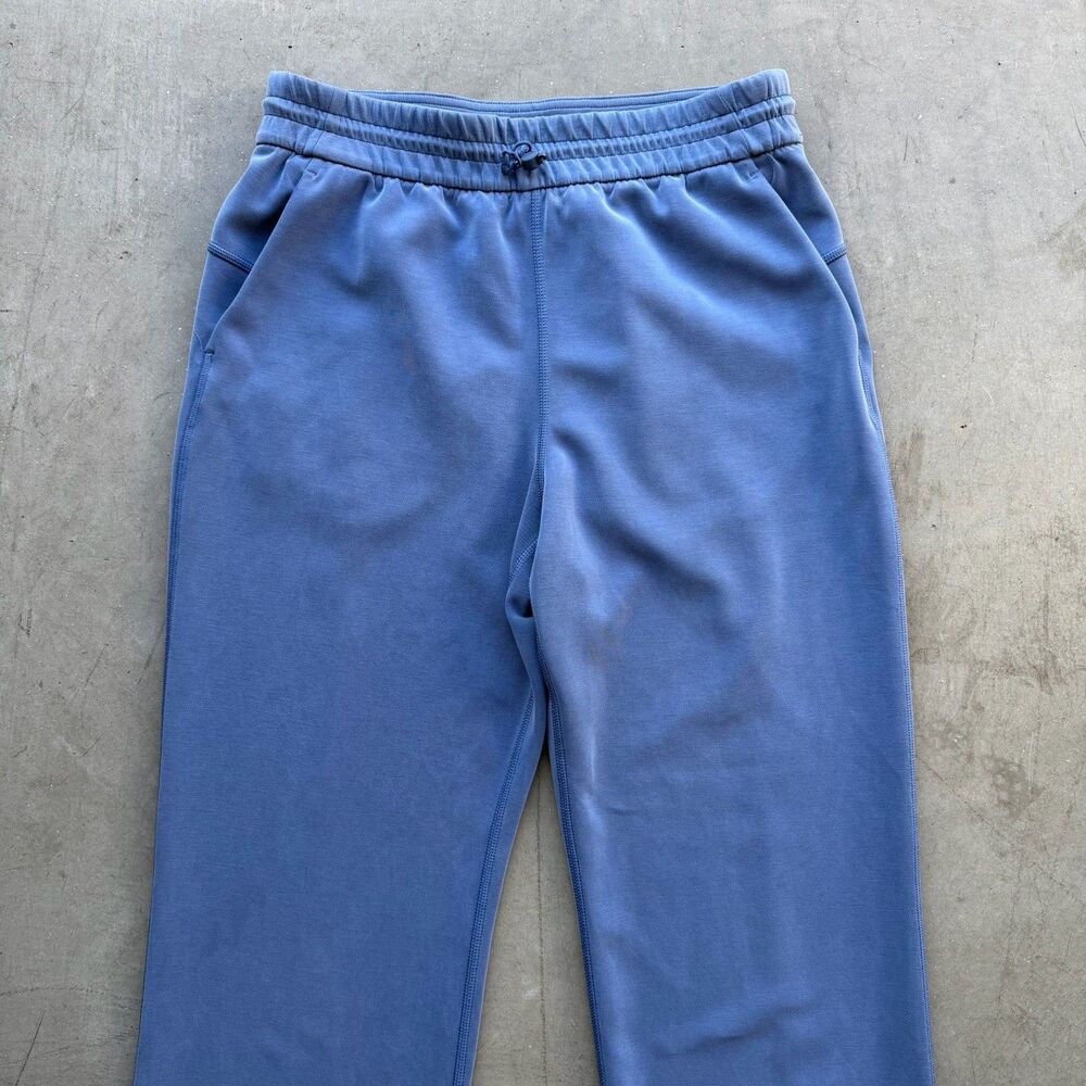 Lululemon Softstreme Womens 8 High-Rise Straight Wide Leg Pant Blue LW5EGTS Gym - Picture 2 of 10
